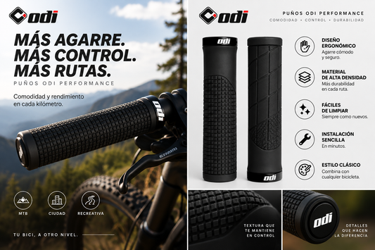 Puños ODI MTB Comfort Grip – Alto Agarre